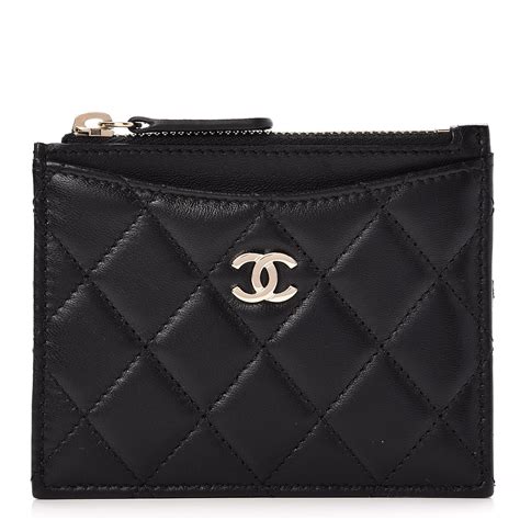 chanel card holder nz|Zipped card holder .